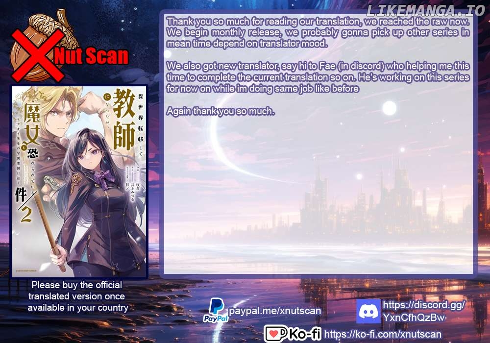 Isekai Teni shite Kyoushi ni natta ga, Majo to Osorerareteiru Ken - Aoi-sensei no Gakuen Funtou Nisshi Chapter 12 - page 34