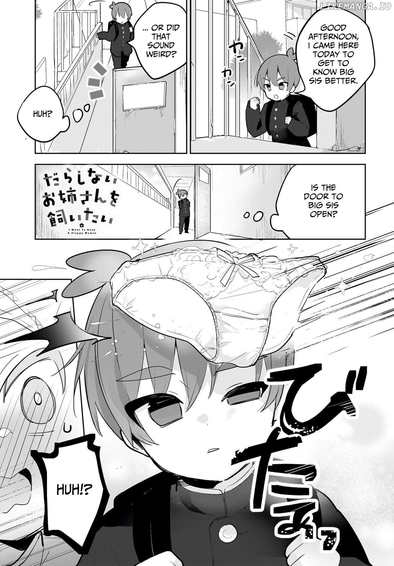 Darashinai Onee-san wo Kaitai Chapter 7 - page 1