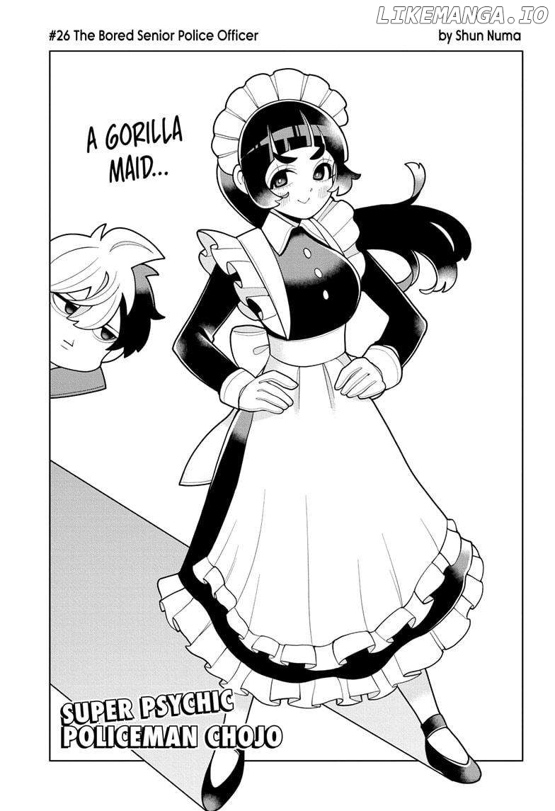 Super Psychic Policeman Chojo Chapter 26 - page 3