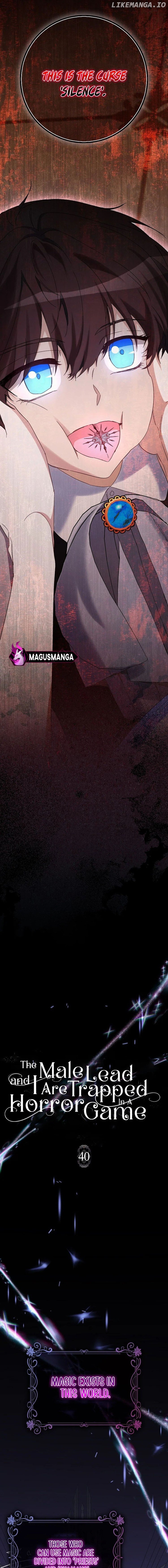The Male Lead and I Are Trapped In A Horror Game Chapter 40 - page 2