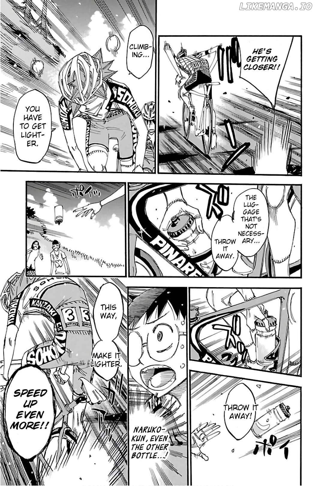 Yowamushi Pedal Chapter 497 - page 13