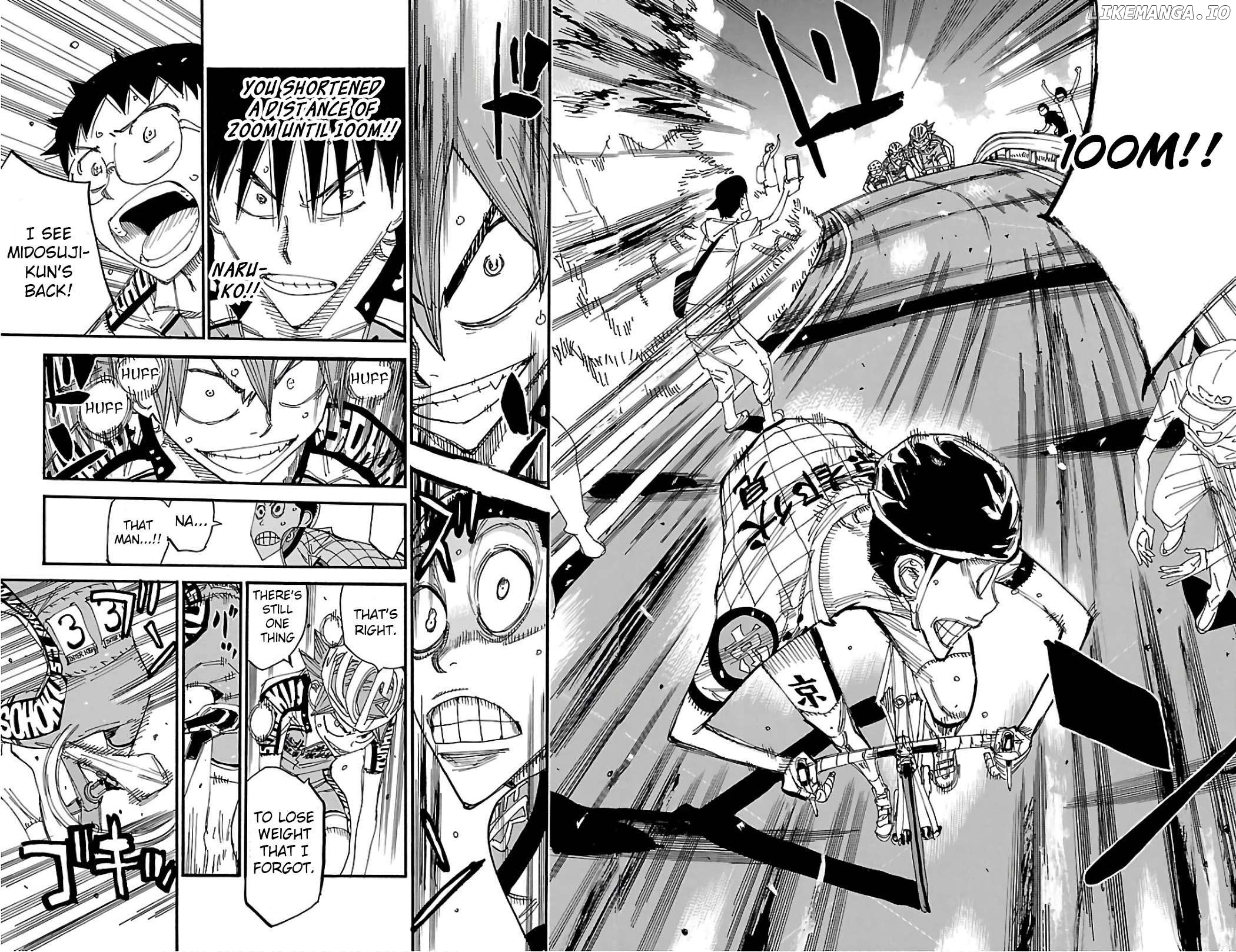Yowamushi Pedal Chapter 497 - page 16