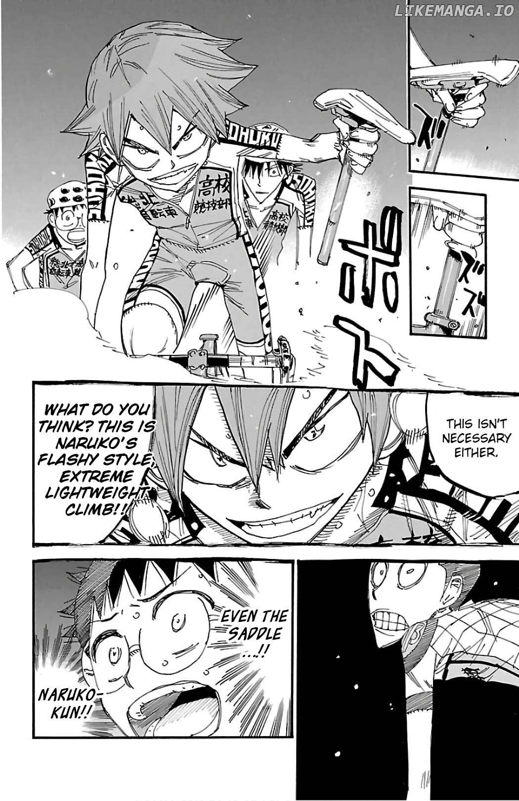 Yowamushi Pedal Chapter 497 - page 17