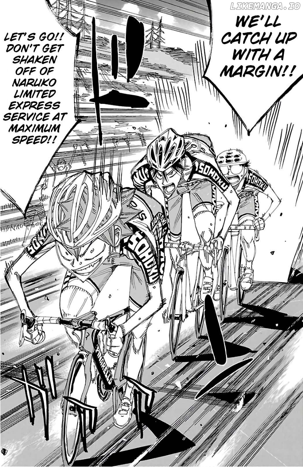 Yowamushi Pedal Chapter 497 - page 4