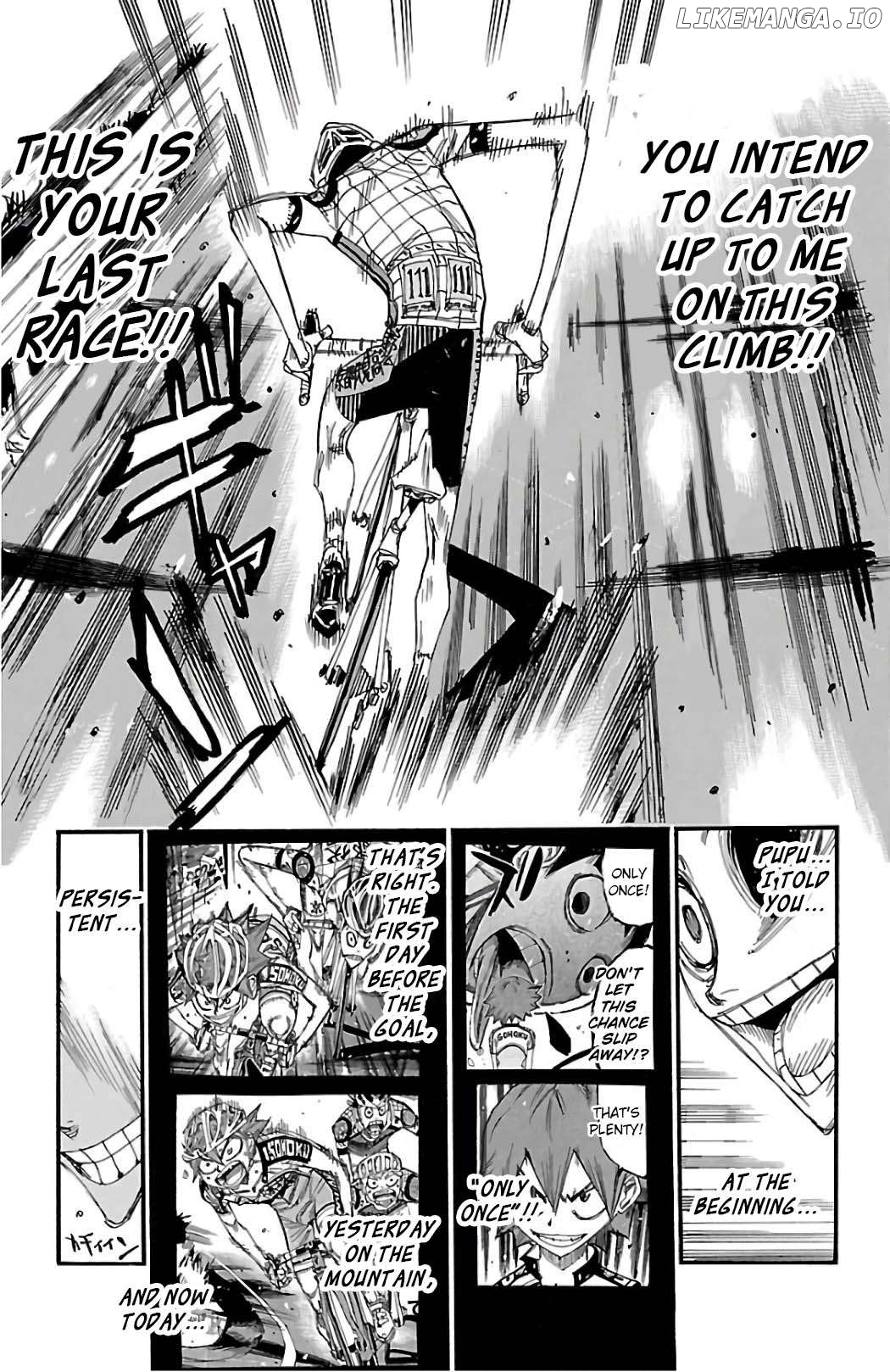 Yowamushi Pedal Chapter 497 - page 9