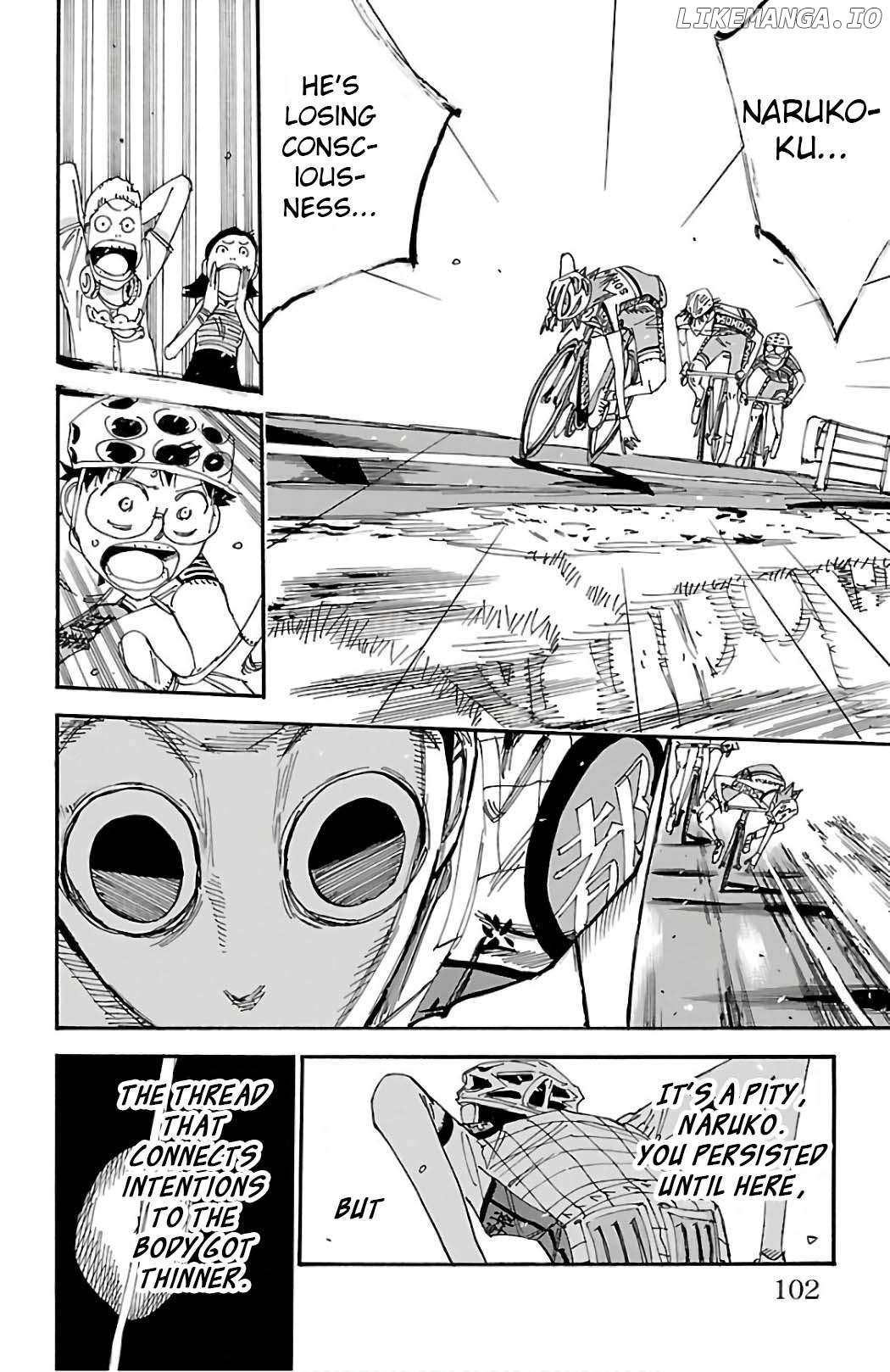 Yowamushi Pedal Chapter 498 - page 14
