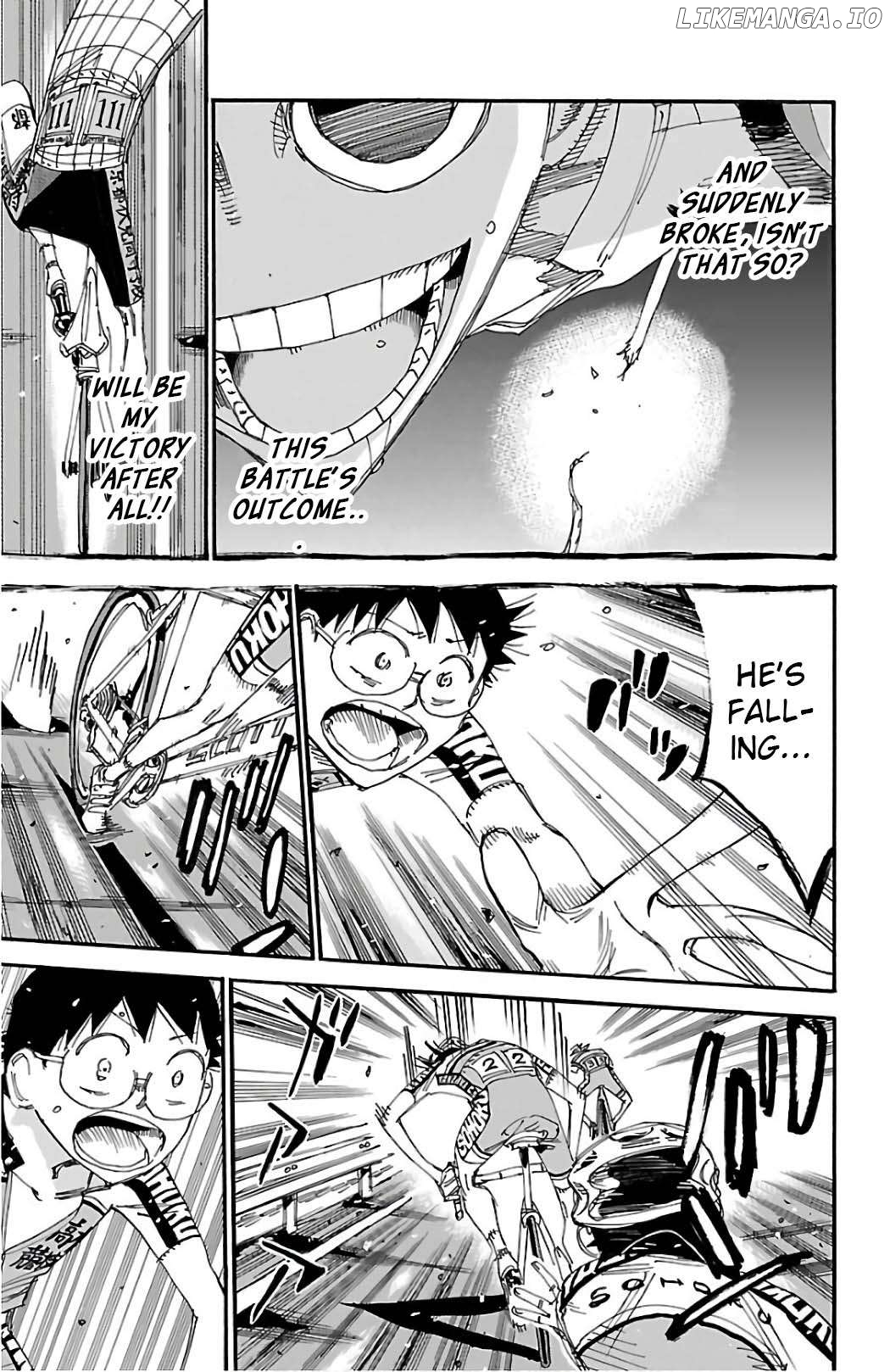 Yowamushi Pedal Chapter 498 - page 15