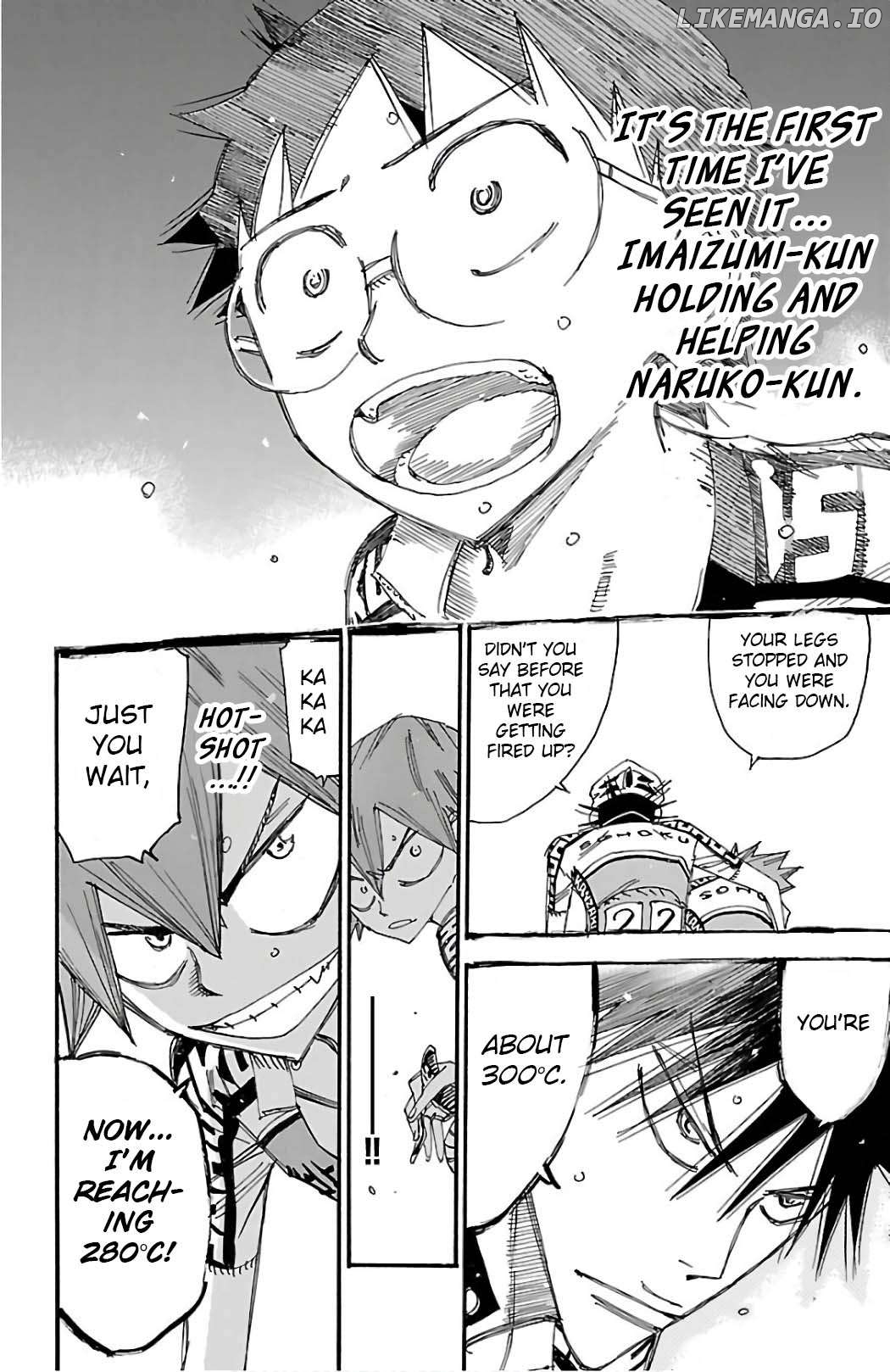 Yowamushi Pedal Chapter 498 - page 17