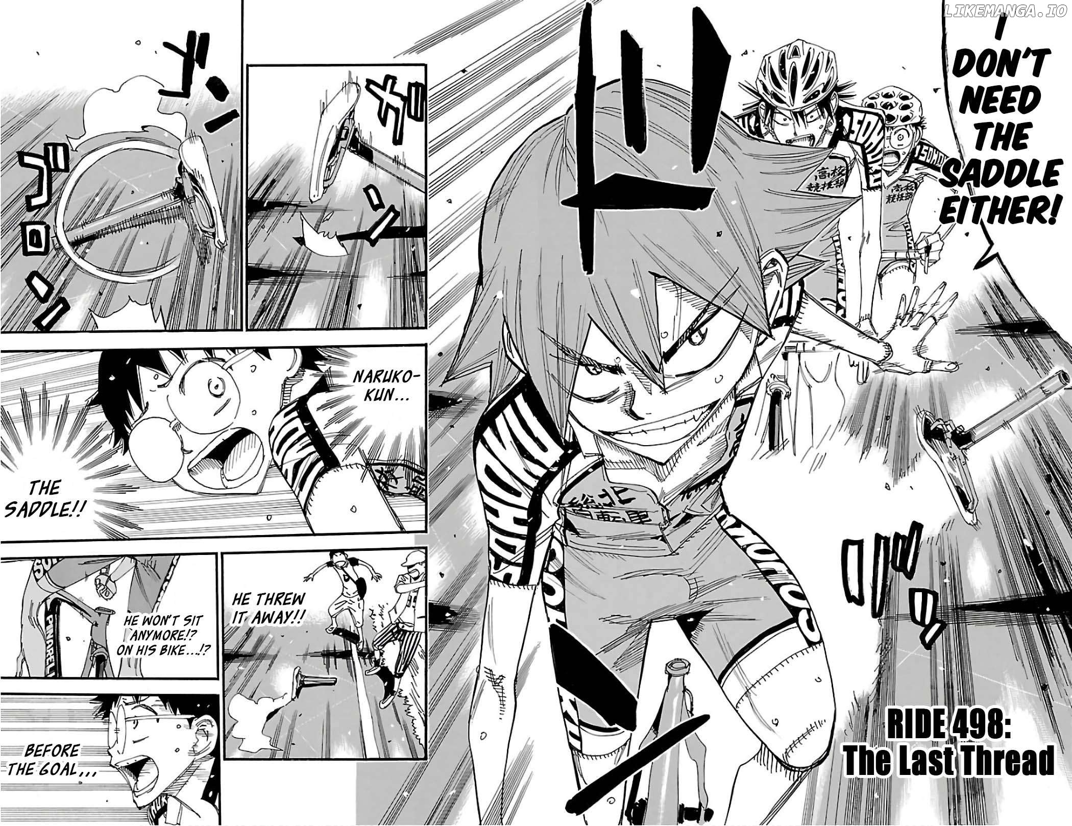 Yowamushi Pedal Chapter 498 - page 2