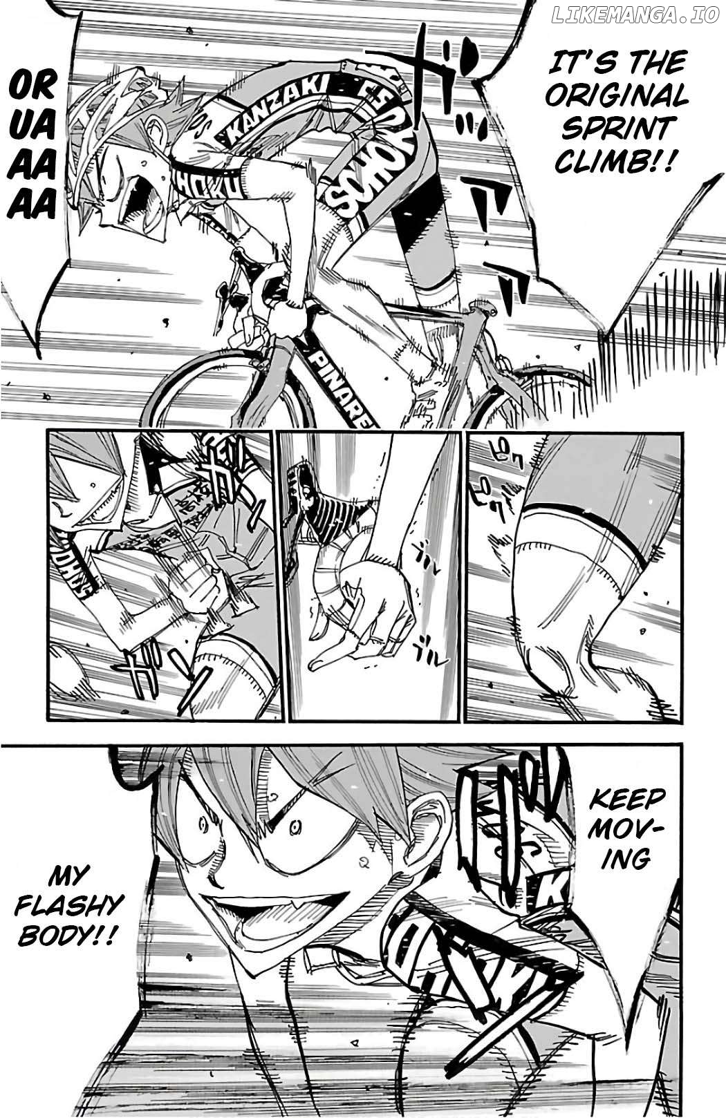 Yowamushi Pedal Chapter 498 - page 8