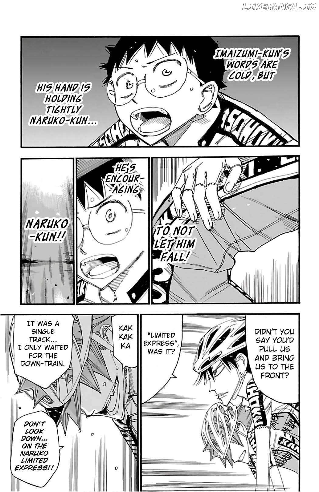 Yowamushi Pedal Chapter 499 - page 4