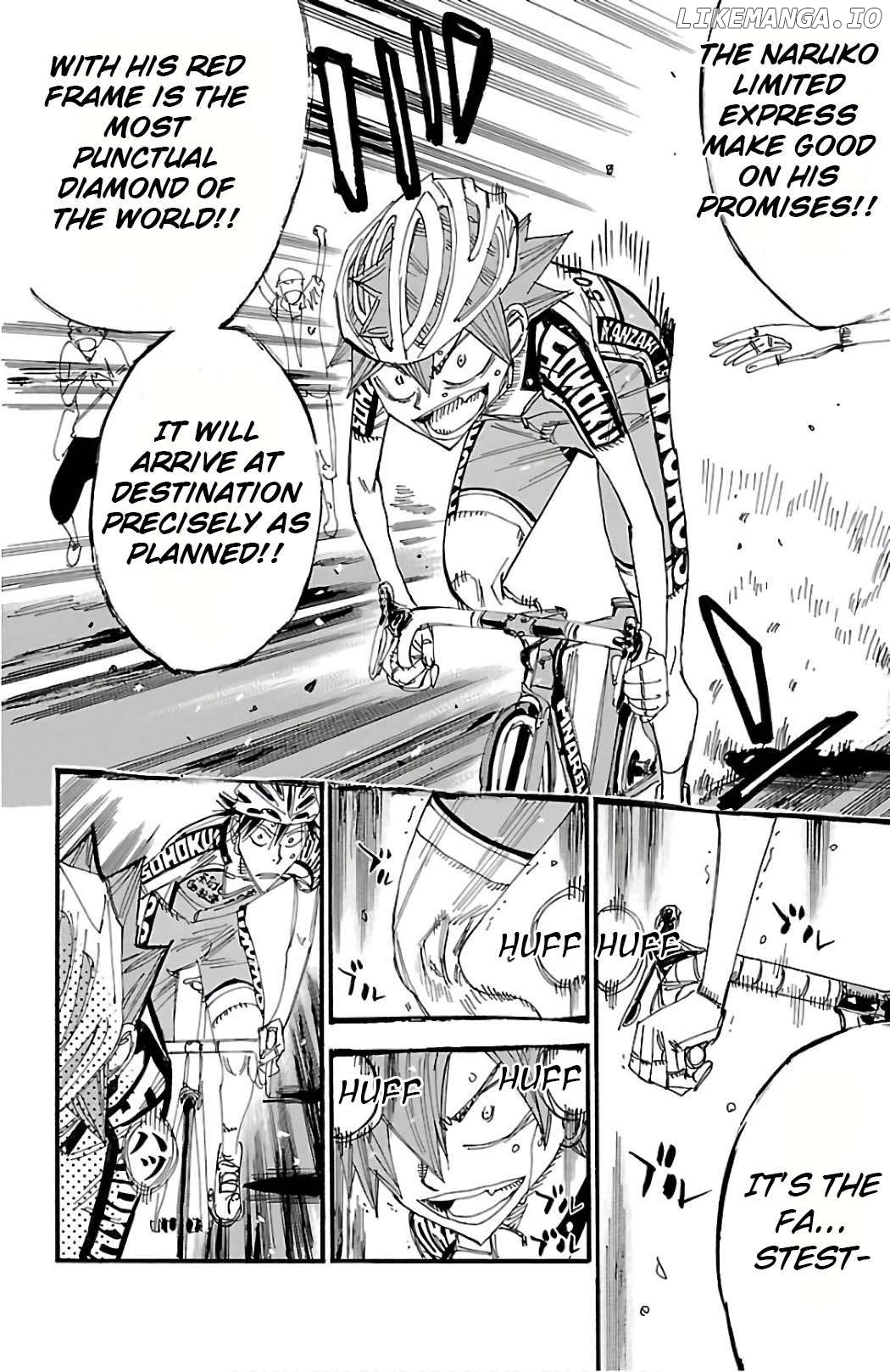 Yowamushi Pedal Chapter 499 - page 5