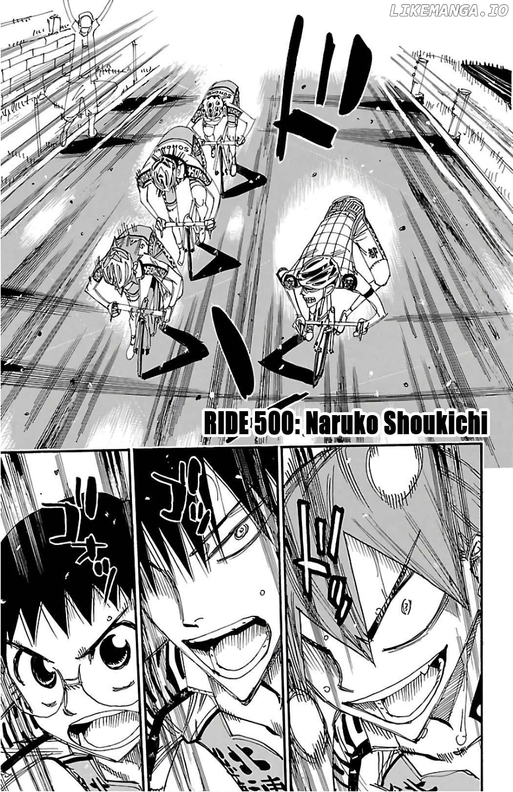 Yowamushi Pedal Chapter 500 - page 1