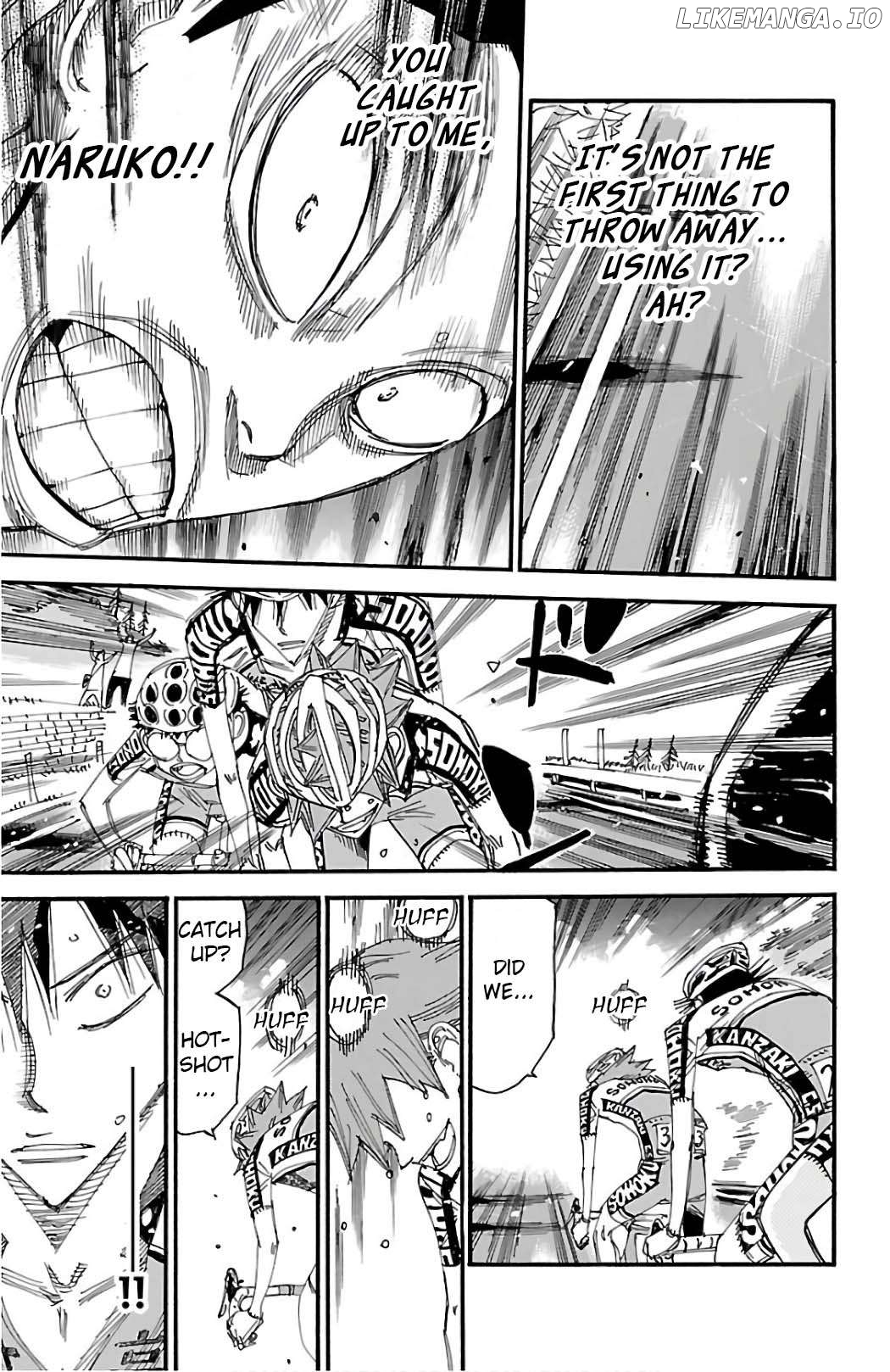 Yowamushi Pedal Chapter 500 - page 4