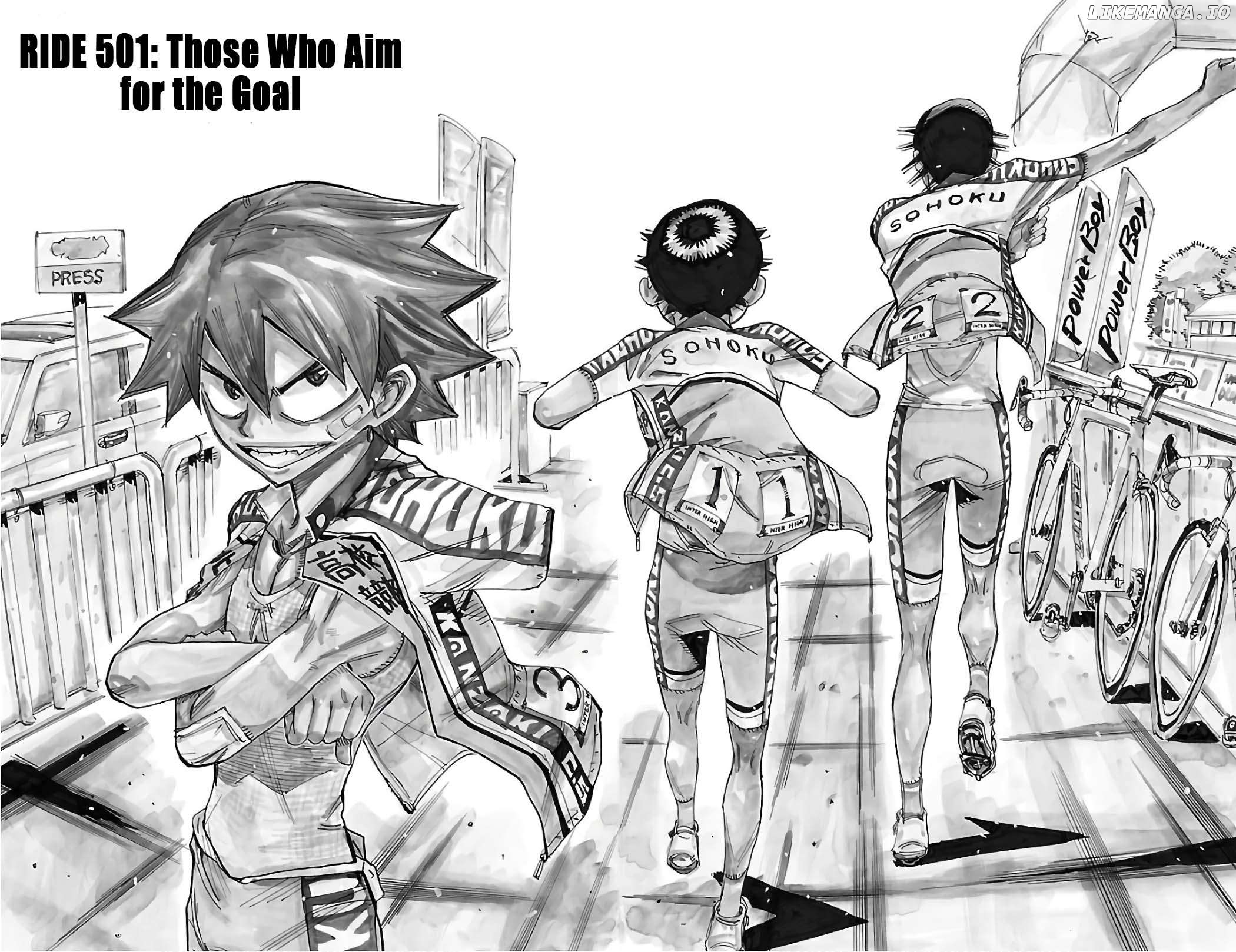 Yowamushi Pedal Chapter 501 - page 2