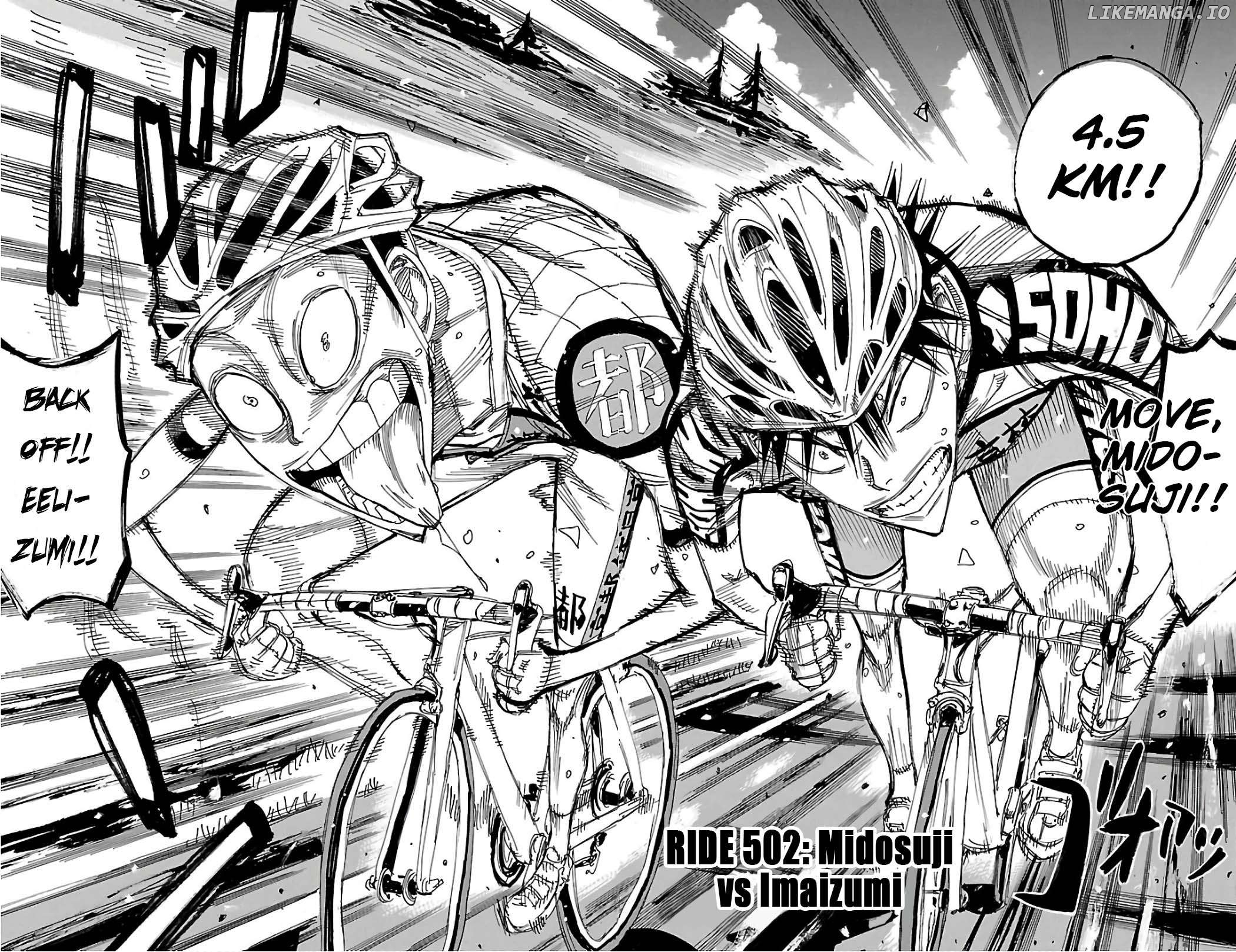Yowamushi Pedal Chapter 502 - page 4