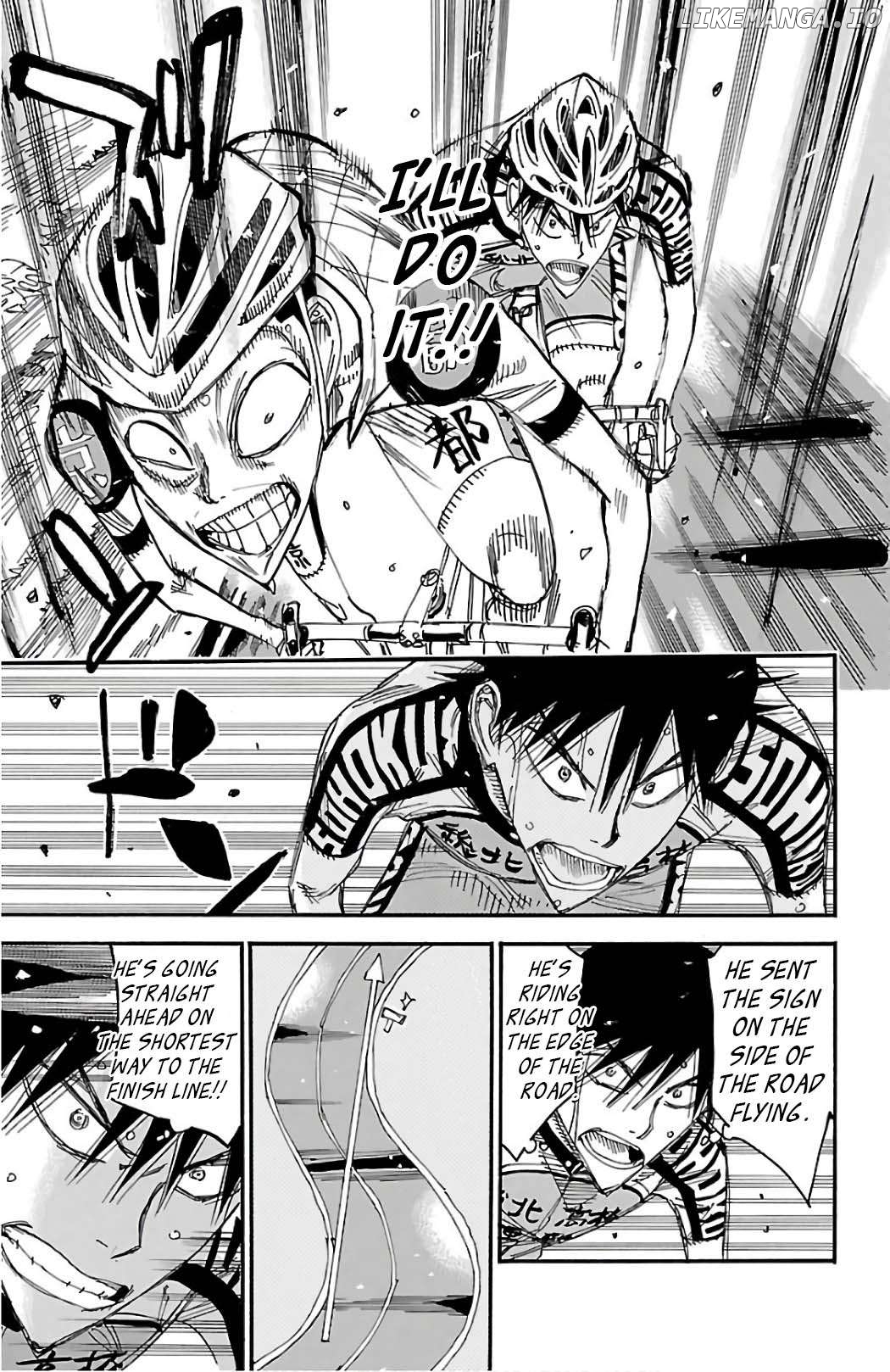 Yowamushi Pedal Chapter 502 - page 8