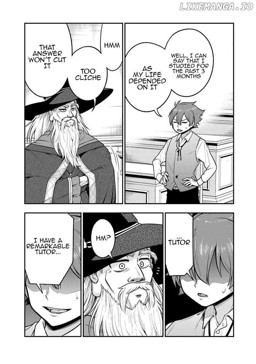 Ken To Mahou To Gakureki Shakai Chapter 8 - page 11