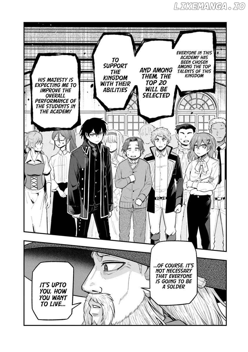 Ken To Mahou To Gakureki Shakai Chapter 8 - page 23
