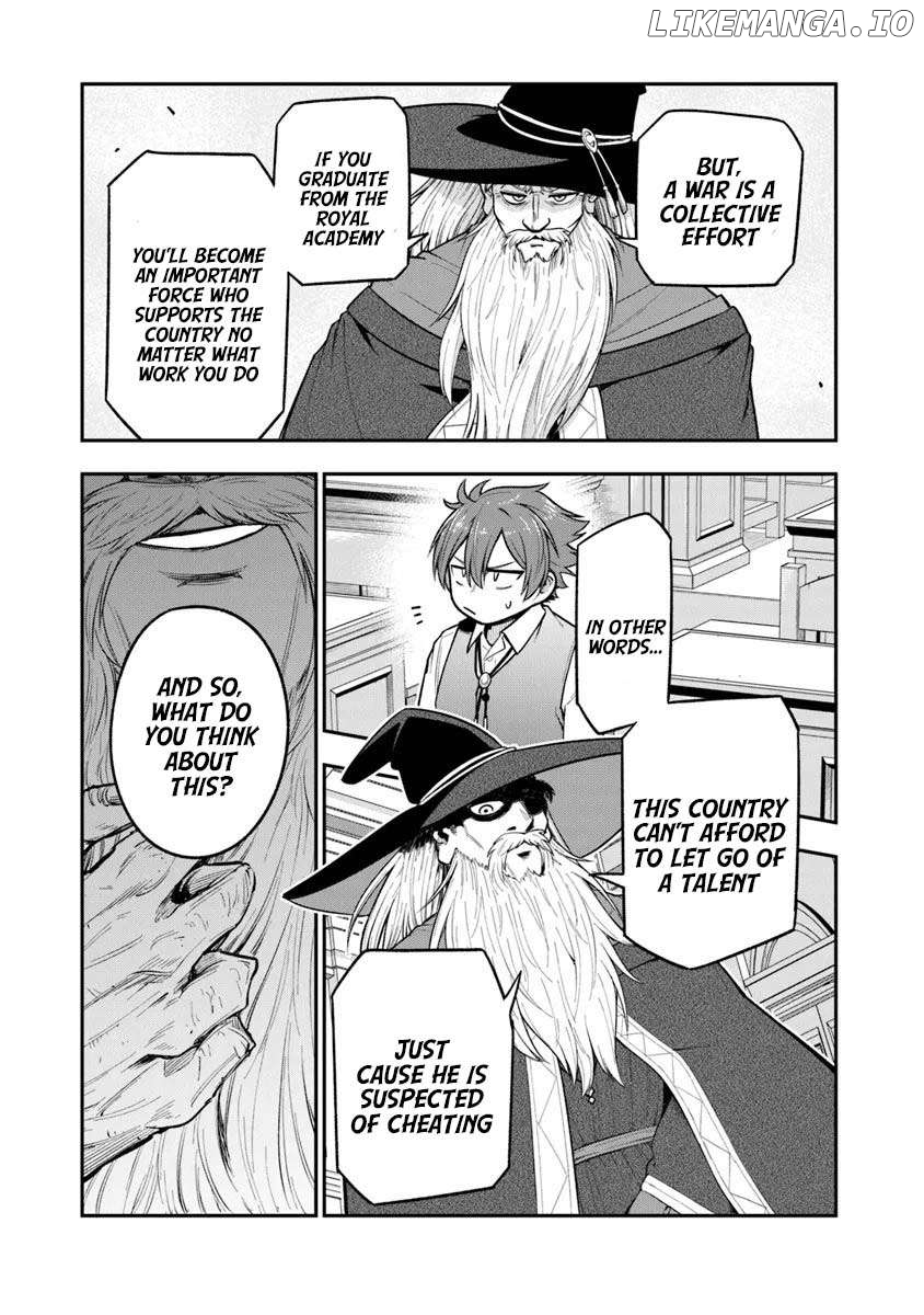 Ken To Mahou To Gakureki Shakai Chapter 8 - page 24