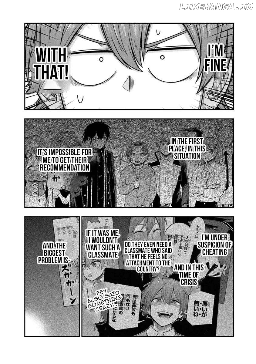 Ken To Mahou To Gakureki Shakai Chapter 8 - page 29