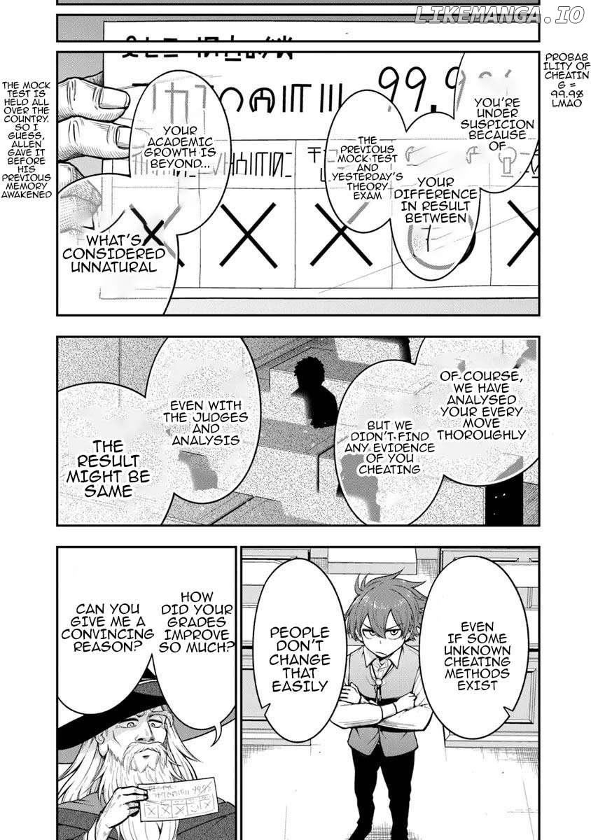 Ken To Mahou To Gakureki Shakai Chapter 8 - page 9