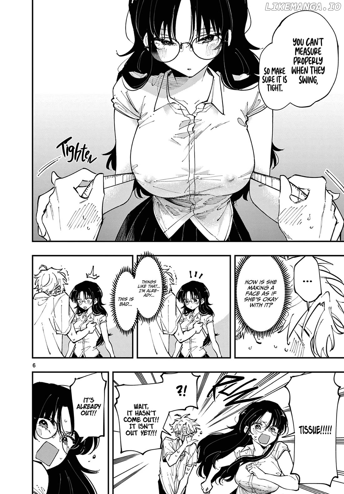 The Person Sitting Next to Me Looking at Me with Perverted Eyes Chapter 14 - page 6