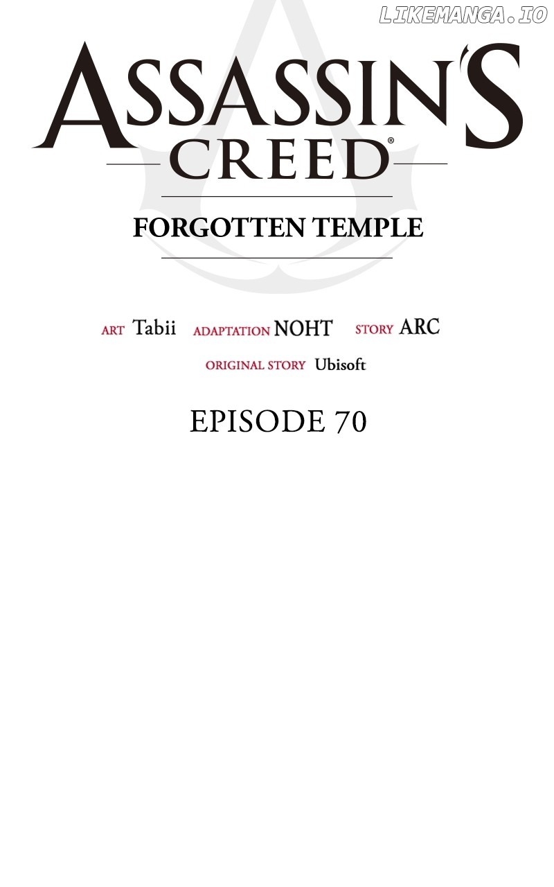 Assassin’s Creed: Forgotten Temple Chapter 70 - page 38