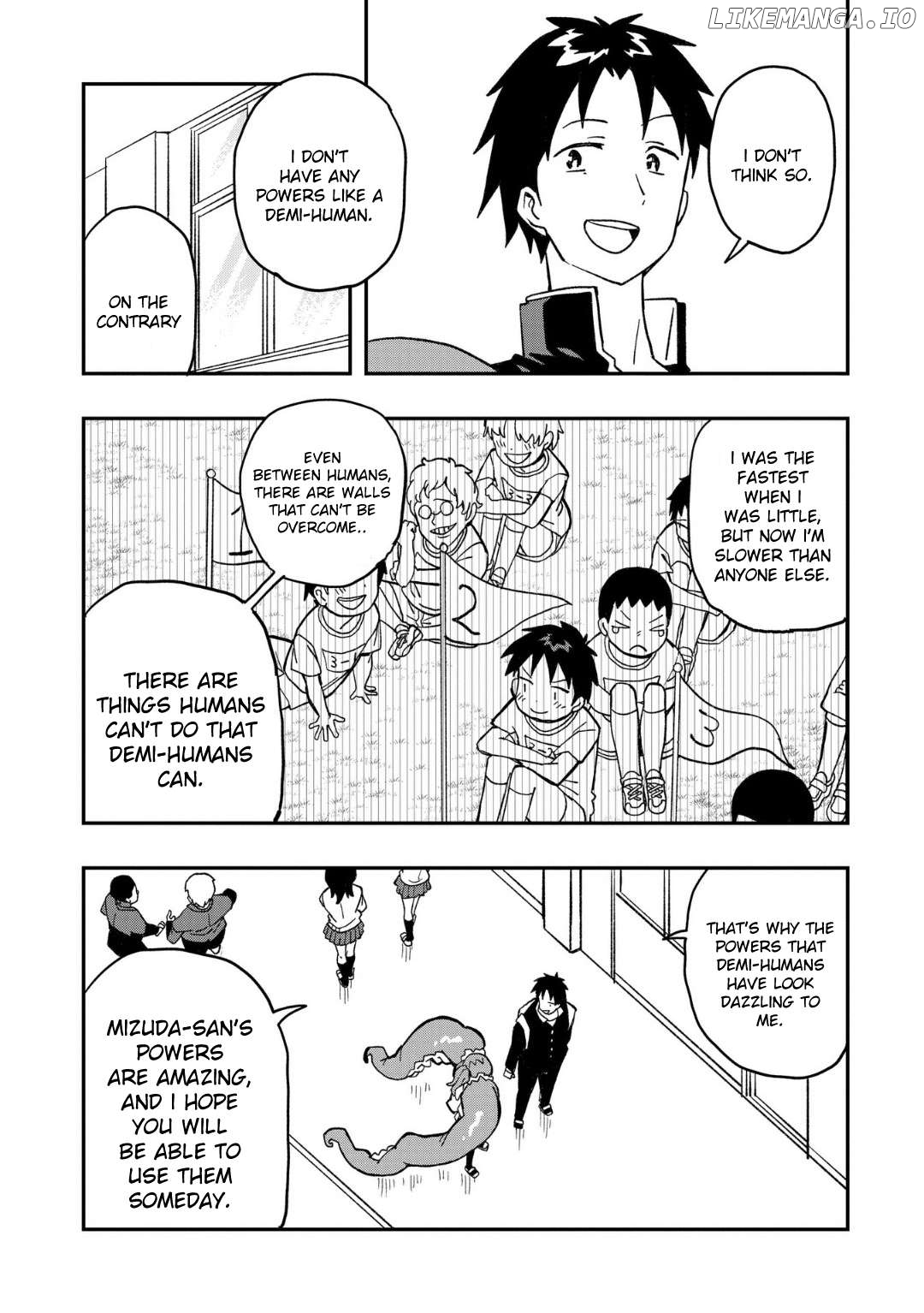 Mizudako-Chan Kara Wa Nigerarenai! Chapter 7 - page 14