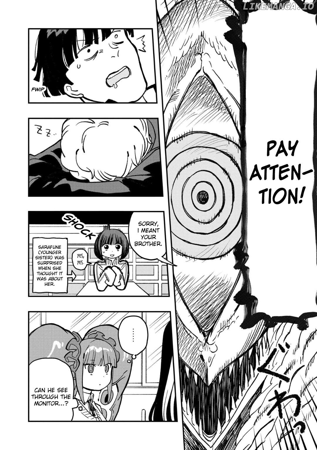 Mizudako-Chan Kara Wa Nigerarenai! Chapter 7 - page 8