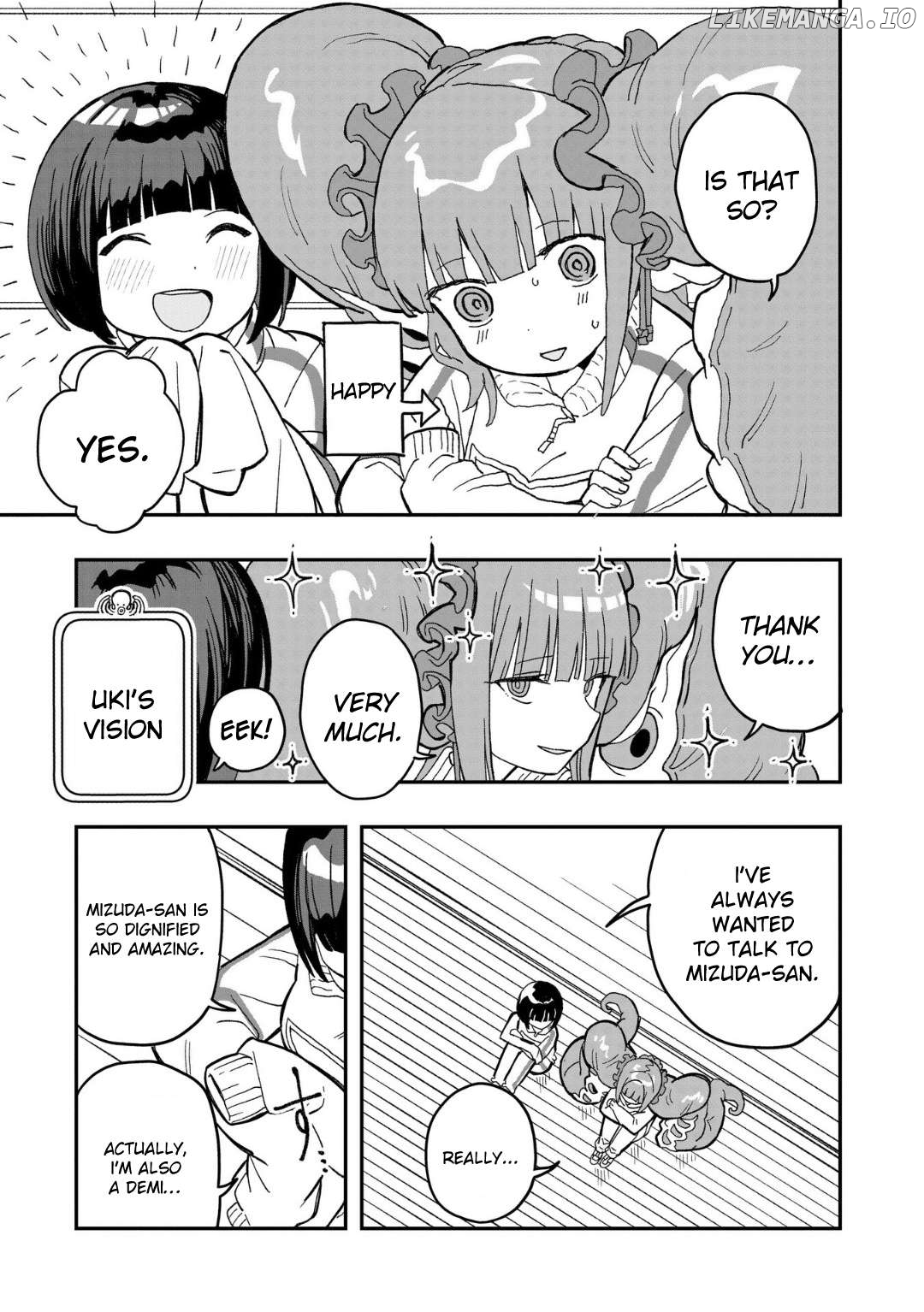 Mizudako-Chan Kara Wa Nigerarenai! Chapter 8 - page 11