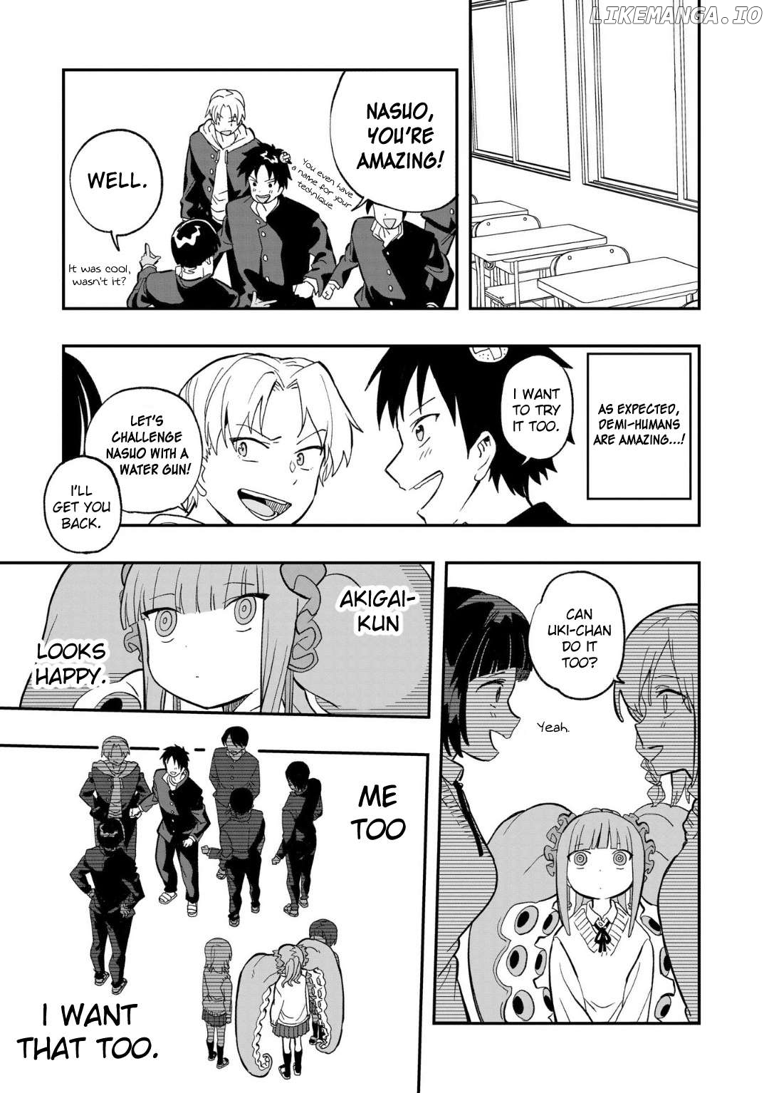 Mizudako-Chan Kara Wa Nigerarenai! Chapter 9 - page 17