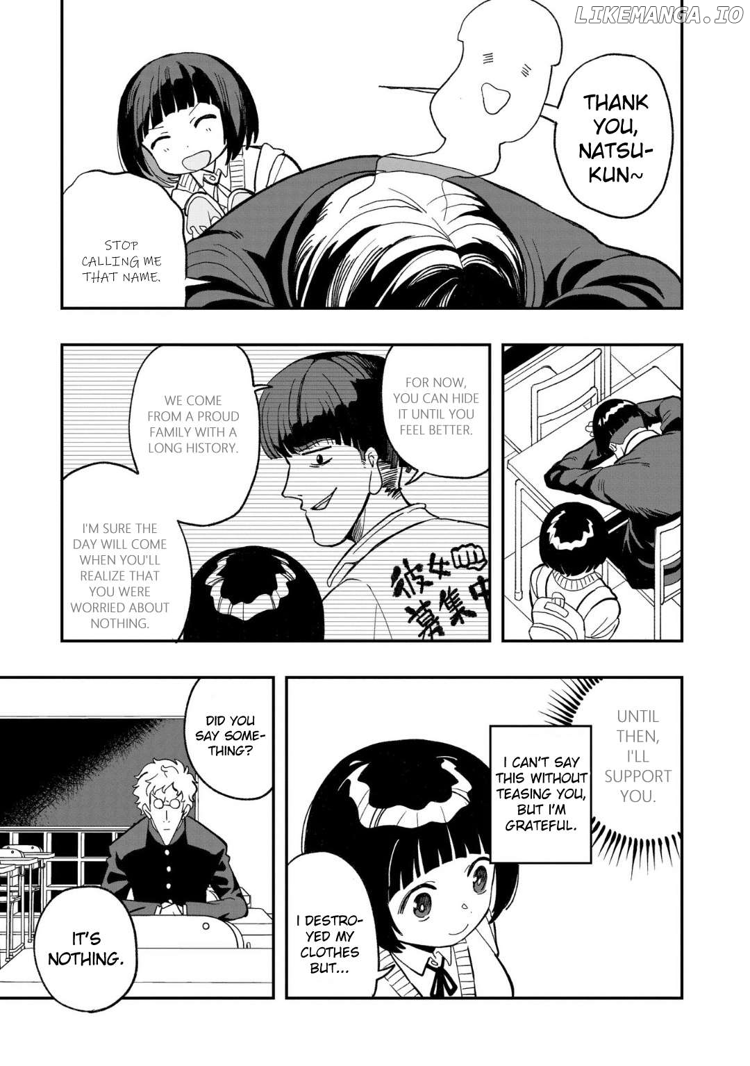 Mizudako-Chan Kara Wa Nigerarenai! Chapter 9 - page 7