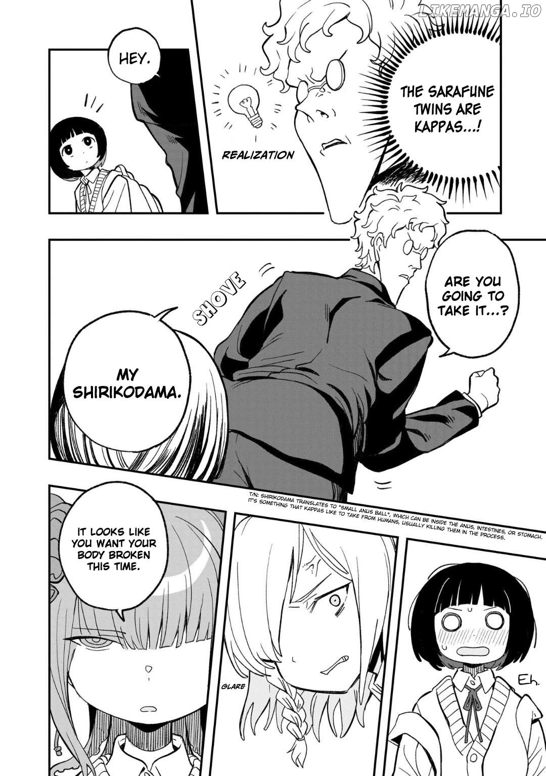 Mizudako-Chan Kara Wa Nigerarenai! Chapter 9 - page 8