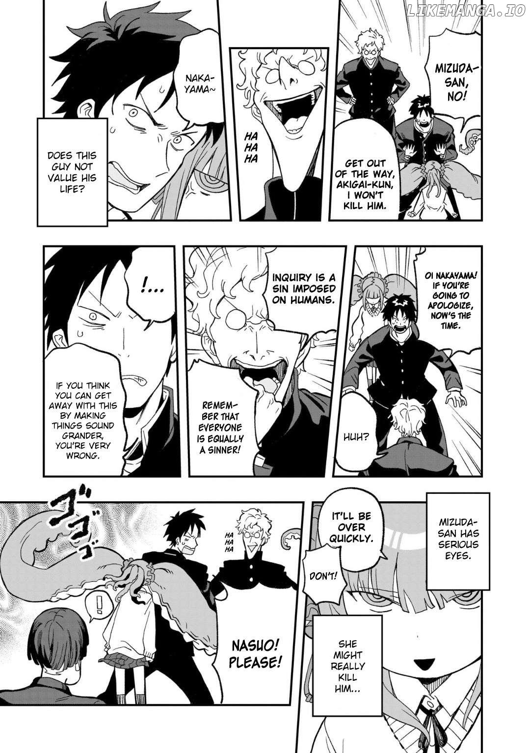 Mizudako-Chan Kara Wa Nigerarenai! Chapter 9 - page 9