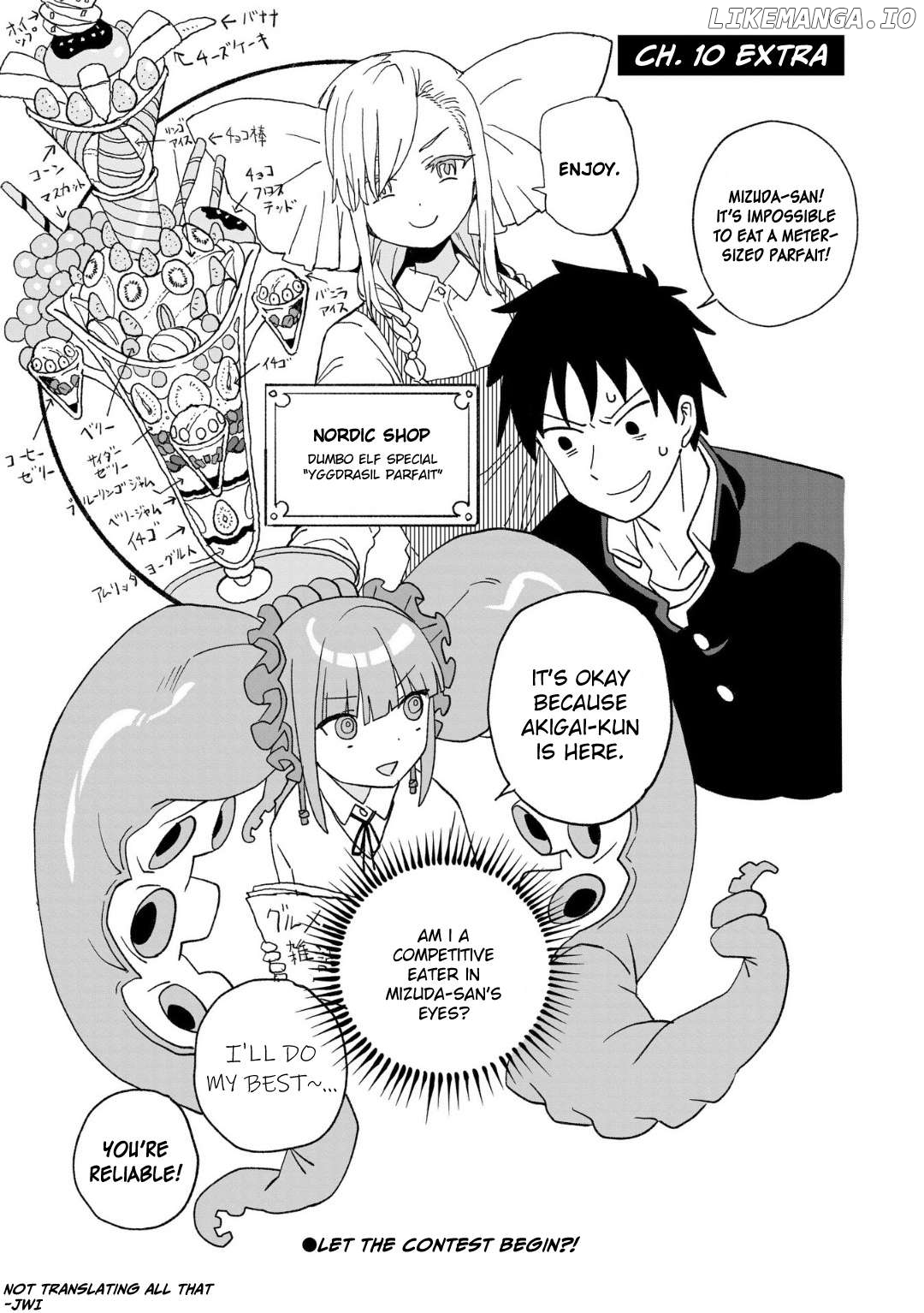 Mizudako-Chan Kara Wa Nigerarenai! Chapter 10 - page 13