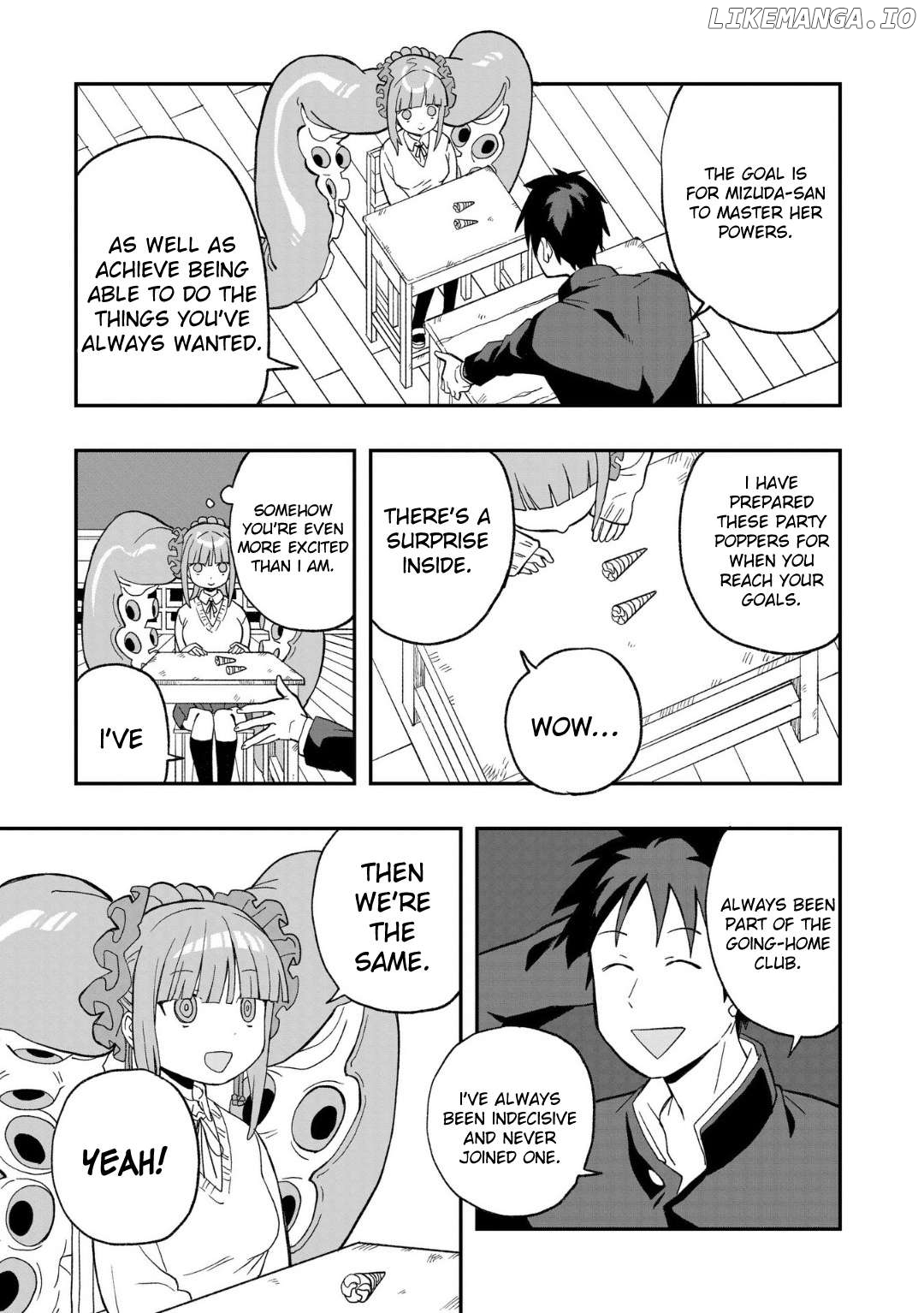 Mizudako-Chan Kara Wa Nigerarenai! Chapter 10 - page 3