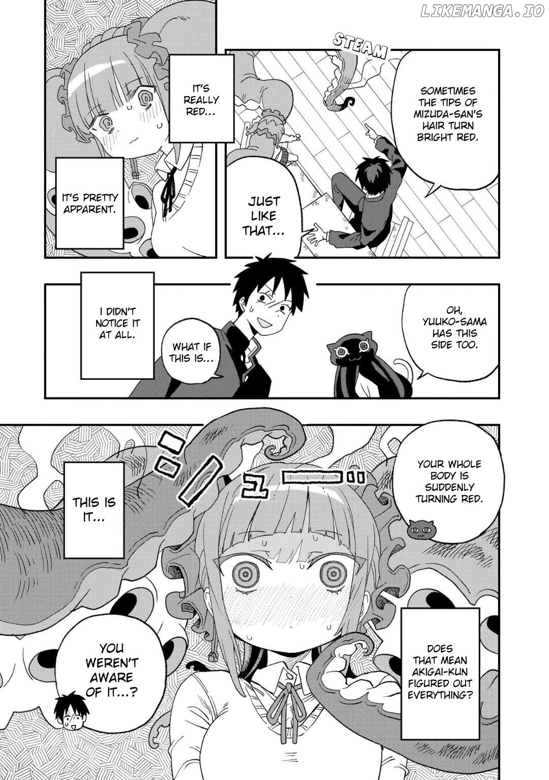 Mizudako-Chan Kara Wa Nigerarenai! Chapter 11 - page 11