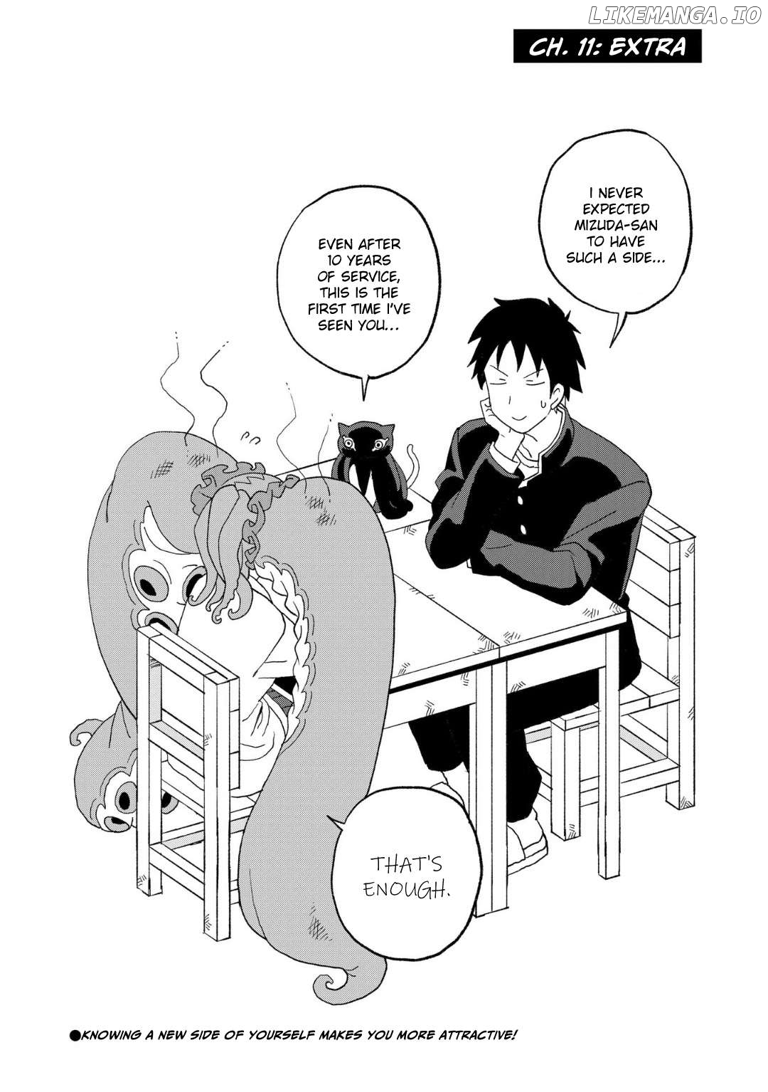 Mizudako-Chan Kara Wa Nigerarenai! Chapter 11 - page 14