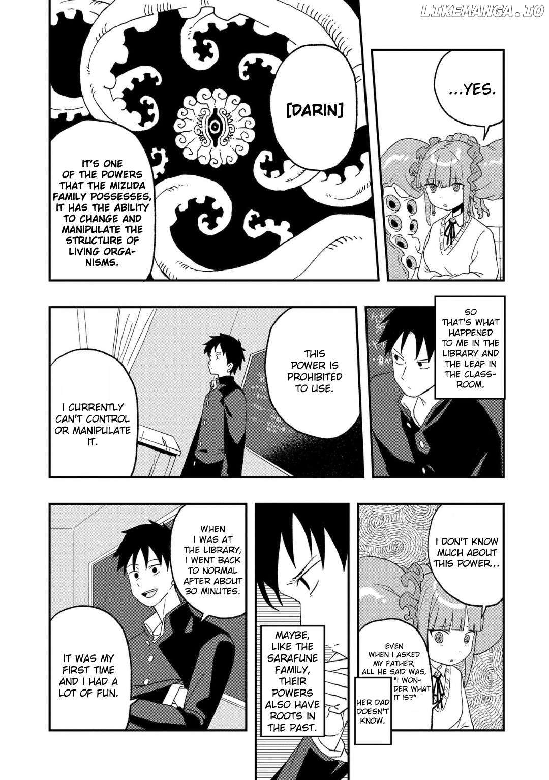 Mizudako-Chan Kara Wa Nigerarenai! Chapter 11 - page 2