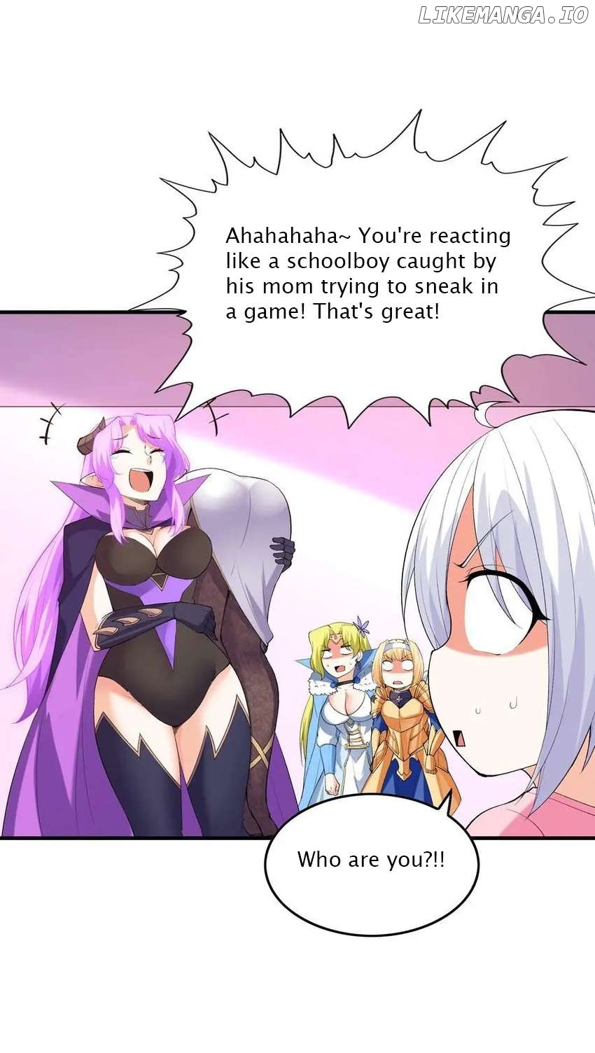 My Harem Is Entirely Female Demon Villains Chapter 129 - page 12
