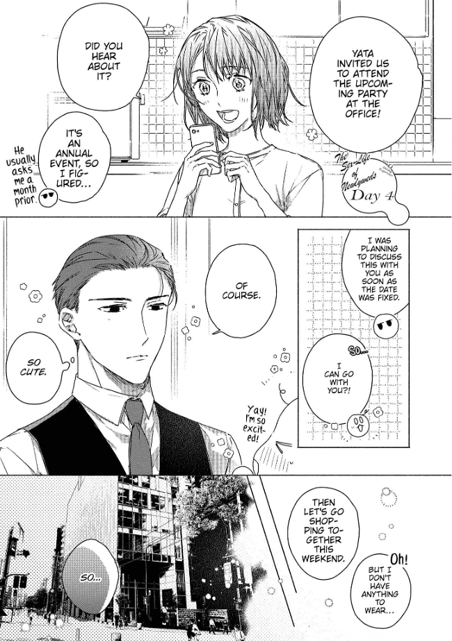0-Nichi Kara Hajimeru Dekiai Fuufu Seikatsu Chapter 4 - page 2