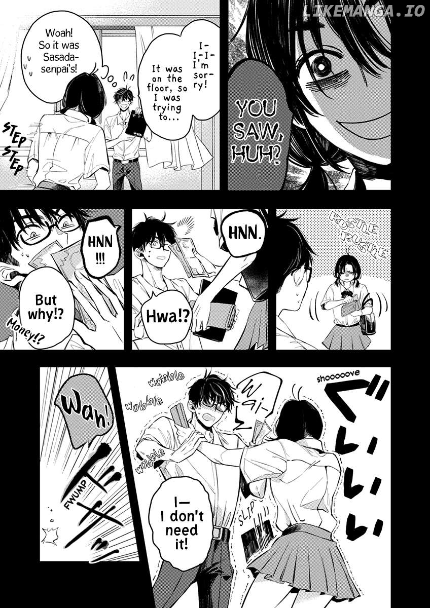 Sasada wa Okane de Oshi wo Daku Chapter 3 - page 3