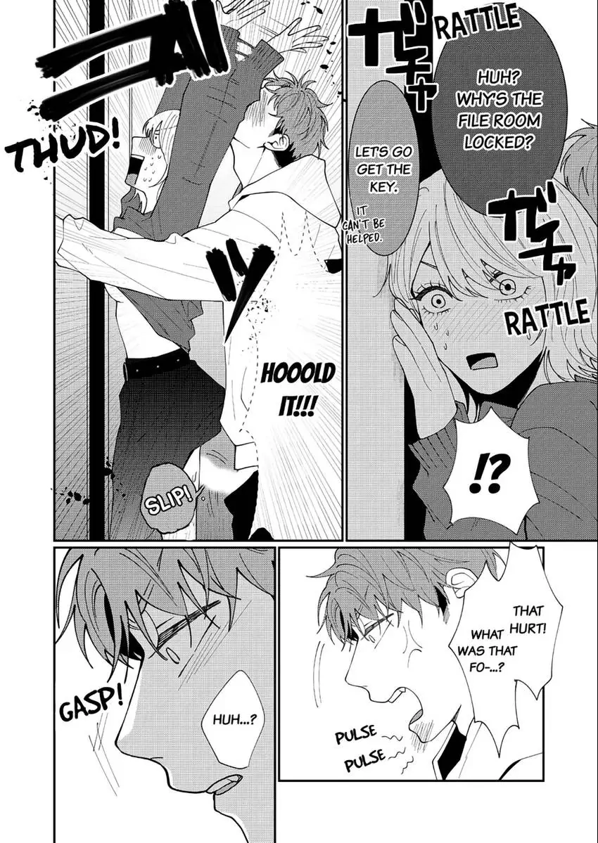 I Won't Let Go Until You Say "I Love You!": Innocent and Complicated Sex with a Rival Coworker Chapter 4 - page 9