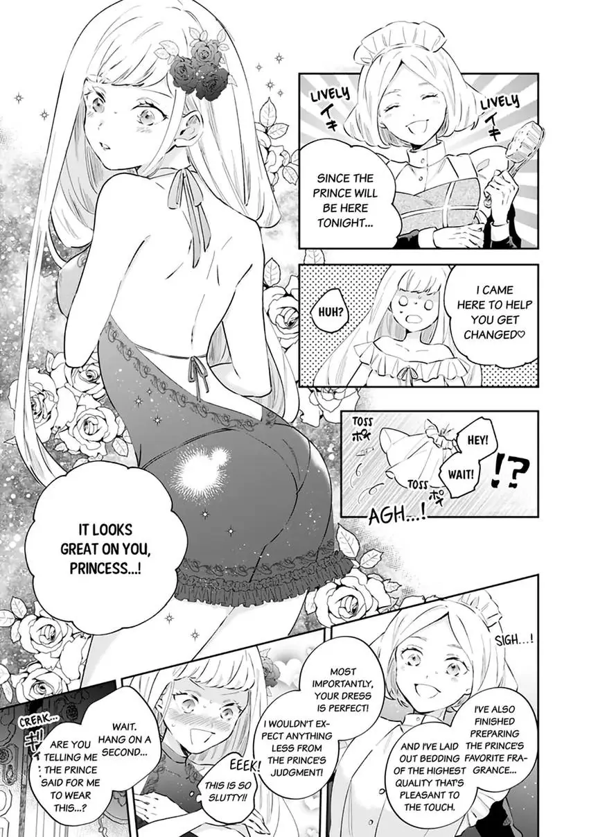 Body Swap of a Nerdy Girl and A Princess Reborn in Another World: Kiss Me Until I'm Wet Inside... Chapter 2.2 - page 7