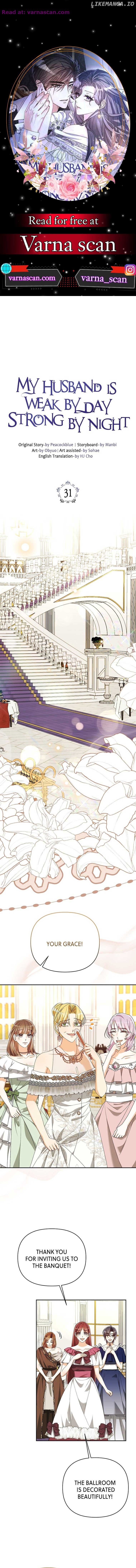 My Husband is Weak by Day, Strong by Night Chapter 31 - page 1