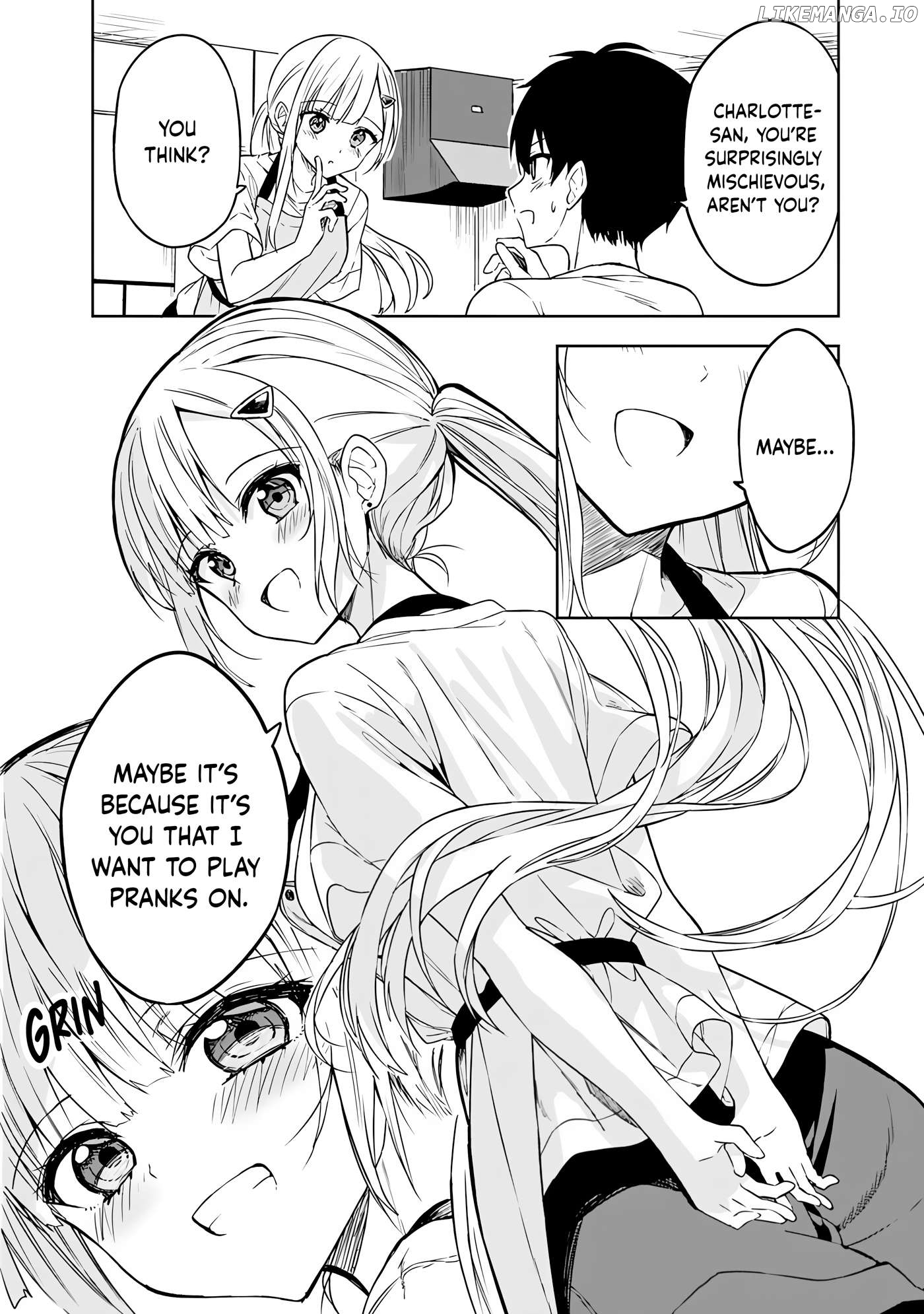 Maigo ni Natteita Youjo wo Tasuketara, Otonari ni Sumu Bishoujo Ryuugakusei ga Ie ni Asobi ni Kuru You ni Natta Ken Nitsuite Chapter 4 - page 7