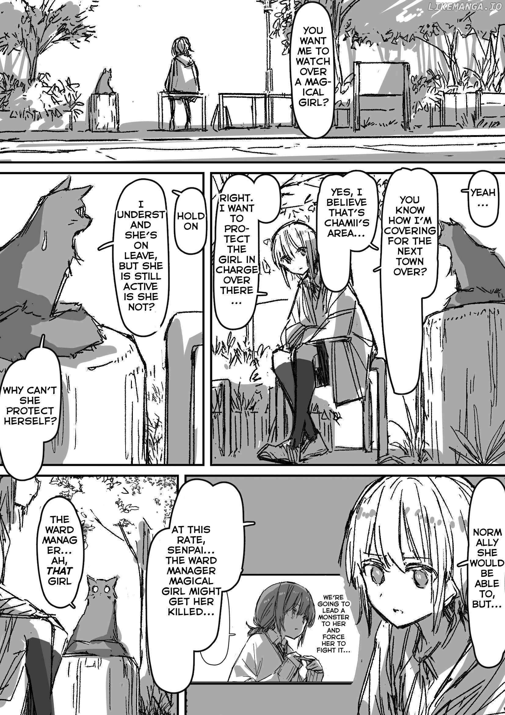 Yande Kita Mahou Shoujo No Nichijou Chapter 14 - page 3