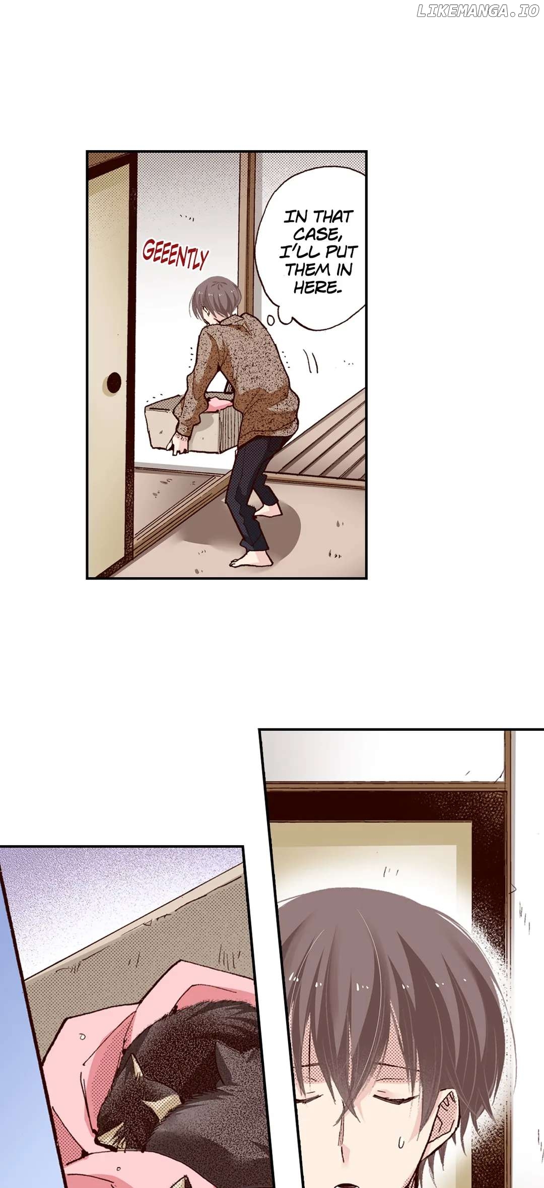 Doukyonin wa Hiza, Tokidoki, Atama no Ue. chapter 61 - page 34