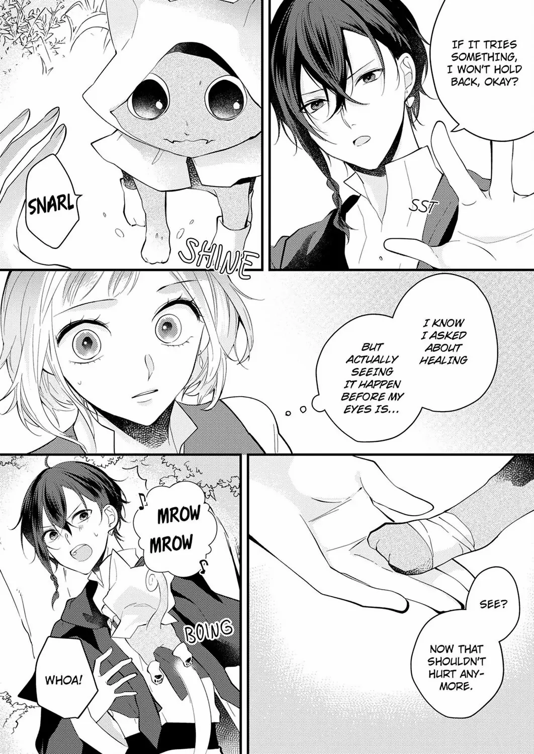 I'm Overworked, Reincarnated and Now Desperately Trying to Live With the Help of a Stony-faced Magician and His Magic Fingers Chapter 4 - page 10